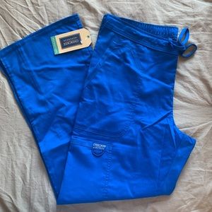 Cherokee Workwear Revolution Royal Blue Scrub Pant